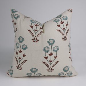 Amitabh Hand Block Print Duck Canvas Cushion Covers