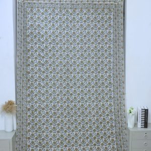 Handcrafted Block Print 100% Cotton Curtains - Sawrna
