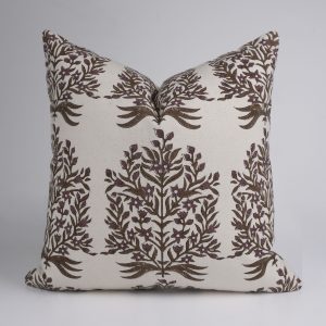Virandavan Block Print Duck Canvas Sofa Pillow Cover
